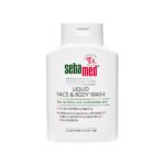 SEBAMED (SENSITIVE) LIQUID FACE WASH 200ML غسول للوجه والجسم