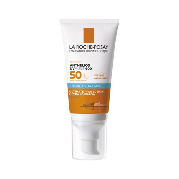 La Roche-Posay Anthelios UVmune 400 Moisturising Cream SPF50+ Fragrance Free 50ml واقي شمس للبشرة الجافة