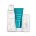Avene oily acne skin package بكج البشرة الدهنية المعرضة لحب الشباب
