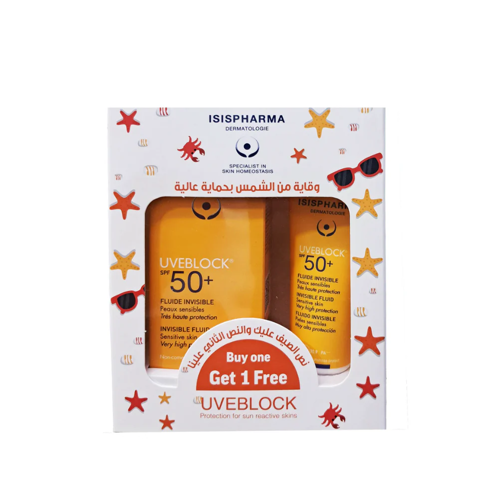 IMG-6332.png ISISPHARMA Uveblock Tinted Cream 80 SPF50+ 40ml Offer - Image 1