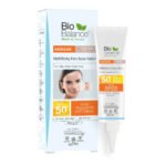 Bio Balance Aknsun Tinted Medium Mattifying Aqua Fusion Dry Touch 50+spf 40ml | بايو بالانس أكن صن ملون ميديوم مطفي SPF 50+ 40مل