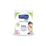 Septona Baby Cotton Pads 50pcs | فوط قطن سيبتونا للأطفال 50 قطعة