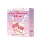 Kundal Shampoo And Treatment 500ml Cherry Blossom Set Gift | طقم شامبو وعلاج للشعر برائحة زهر الكرز