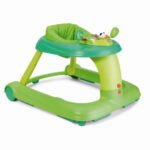 Chicco 123 Baby Walker - Green | شيكو مشاية / لعبة ركوب للأطفال 123 أخضر