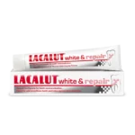Lacalut White & Repair Toothpaste 75ml | لاكالوت وايت آند ريبير معجون للتبييض ودعم المينا