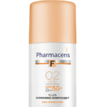 Pharmaceris F Protective-Corrective Foundation SPF50+ 02 Sand 30ml | فارماسيرس F كريم أساس مصحح SPF50+ درجة 02 ساند 30 مل
