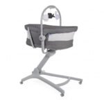 Chicco Baby Hug 4 In 1 Air Dark Grey | شيكو هزازة / أرجوحة أطفال Baby Hug 4 In 1 Air رمادي داكن