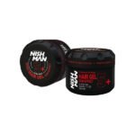 NISH MAN Professional Hair Styling Hair Gel Gum Effect 300ml | جل تصفيف بتأثير العلكة