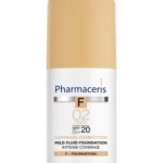 Pharmaceris F Mild Fluid Foundation SPF20 02 Sand 30ml | فارماسيرس F كريم أساس سائل SPF20 درجة 02 ساند 30 مل