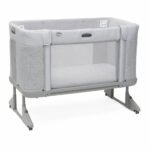Chicco Next2Me Forever Co-Sleeping Cot Ash Grey Cc | شيكو مستلزمات النوم والحضانة Next2Me Forever Co-Sleeping Cc رمادي رمادي فاتح