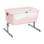 Chicco Next 2 Me Co-Sleeping Crib French Rose | مستلزمات النوم والحضانة Next 2 Me وردي فرنسي