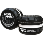 NISH MAN 10 Hair Styling Aqua Gel Wax 150ml | واكس جل مائي رقم 10