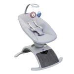 Chicco Comfy Wave Baby Bouncer Silverspring | شيكو هزازة / أرجوحة أطفال Comfy Wave spring فضي