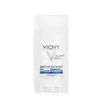 Vichy 24H Dry Touch Sensitive Skin Deodorant Stick 40ml | ستيك مزيل عرق فيشي دراي تاتش للبشرة الحساسة بفعالية 24 ساعة 40 مل