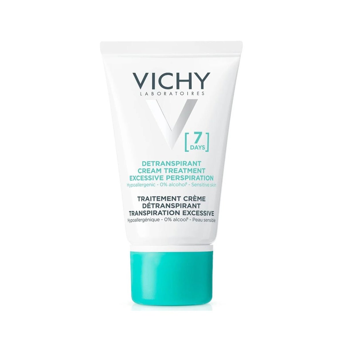 Vichy7daysAnti-perspirantTreatmentCream30ml1.jpg Vichy 7 Days Anti-Perspirant Treatment Cream 30ml | كريم فيشي العلاجي المضاد للتعرق لمدة 7 أيام 30 مل - Image 1