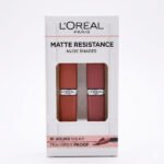 L'Oréal Paris Matte Resistance Nude Shades Set | لوريال باريس طقم Matte Resistance Nude Shades Set
