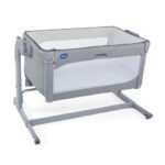 Chicco Next2Me Magic Co- Sleeping Crib C.Grey | شيكو مستلزمات النوم والحضانة Next2Me Magic Co- Sleeping C.Grey