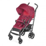Chicco Lite Way 3 Compl. Bb Stroller Red Berry | شيكو عربة أطفال / نظام سفر Lite Way 3 Compl. Bb أحمر بيري