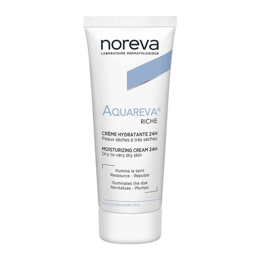 noreva-aquareva-rich-moisturising-cream-24h-40ml-135fl-oz-291428.jpg Noreva Aquareva Rich Moisturising Cream 40ml | نوريفا أكواريفا كريم ترطيب غني - Image 1