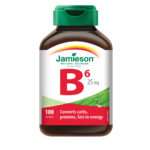 Jamieson Vitamin B6 25mg 100 Tablets | جاميسون فيتامين ب6 بتركيز 25 ملغ