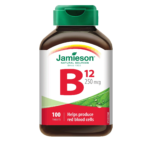 Jamieson Vitamin B12 Methylcobalamin 250mcg 100 Tablets | جاميسون فيتامين ب12 ميثيل كوبالامين 250 مكغ