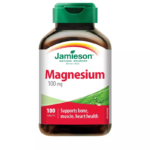 Jamieson Magnesium 100mg 100 Tablets | جاميسون مغنيسيوم 100 ملغ
