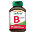Jamieson Vitamin B Complex + Vitamin C 100 Caplets | جاميسون فيتامين ب المركب مع فيتامين سي