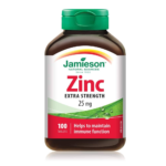 Jamieson Zinc 25mg 100 Tablets | جاميسون زنك 25 ملغ