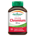 Jamieson Chromium 200mcg 100 Tablets | جاميسون كروميوم 200 مكغ