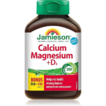 Jamieson Calcium Magnesium with Vitamin D3 200 Caplets | جاميسون كالسيوم ومغنيسيوم مع فيتامين د3