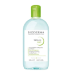 Bioderma Sebium H2O Purifying Micellar Water 500ml + 2 Free Sebium Gel Moussant 8ml | ماء ميسيلار بمضخة مع غسولين مصغرين