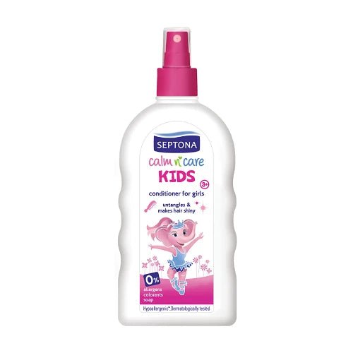 vilQWFUWpMo6y1Dzl0C8FXwXnKRv5hCan6FCYaGD.jpg Septona Kids Leave-In Conditioner Spray 200ml | بخاخ بلسم سيبتونا للأطفال بدون شطف 200 مل - Image 1